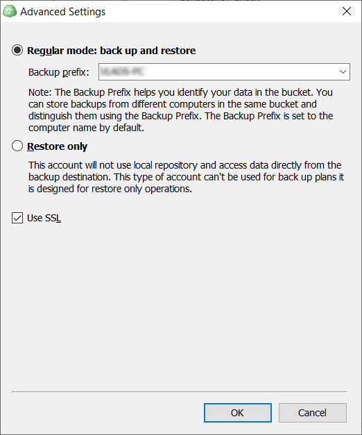 slow uploading speed on cloudberry backup