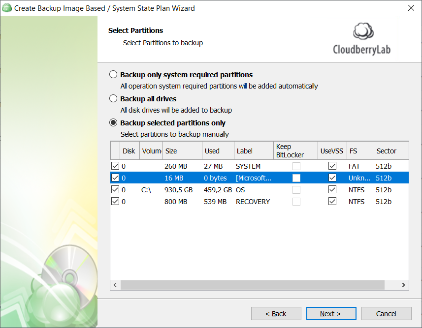 Image-Based Backup (Current Backup Format)